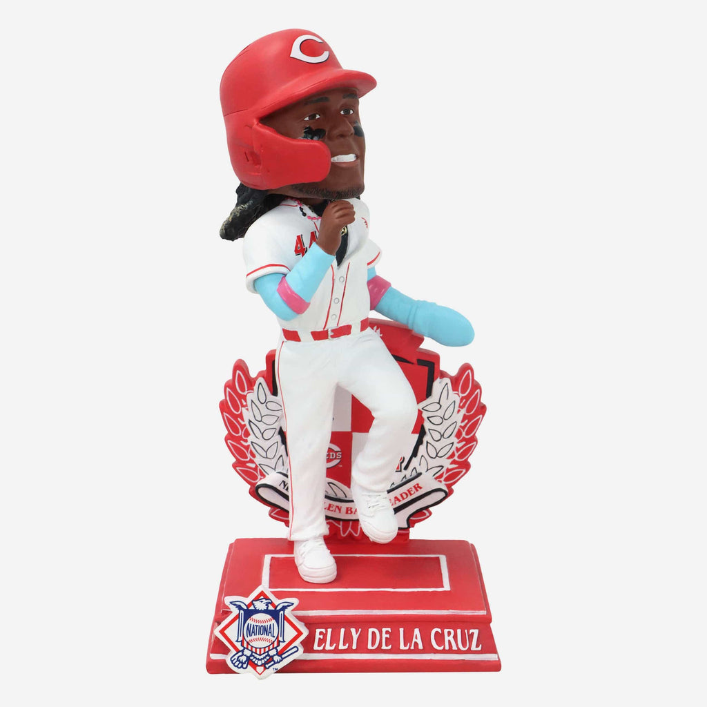 Elly De La Cruz Cincinnati Reds 2024 National League Stolen Base Leader Bobblehead FOCO - FOCO.com