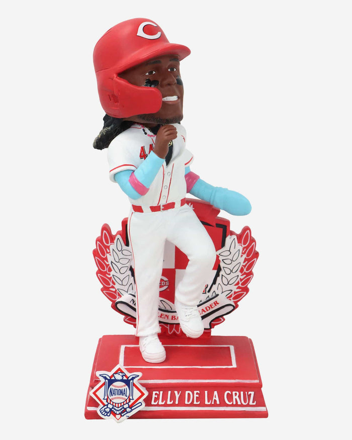 Elly De La Cruz Cincinnati Reds 2024 National League Stolen Base Leader Bobblehead FOCO - FOCO.com