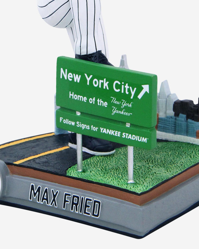 Max Fried New York Yankees Next Stop Bobblehead FOCO - FOCO.com