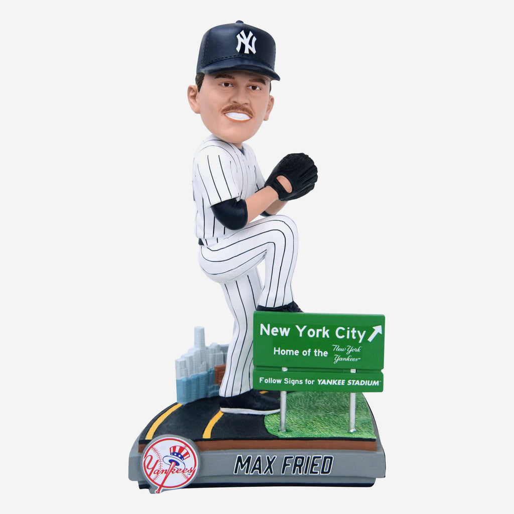 Max Fried New York Yankees Next Stop Bobblehead FOCO - FOCO.com