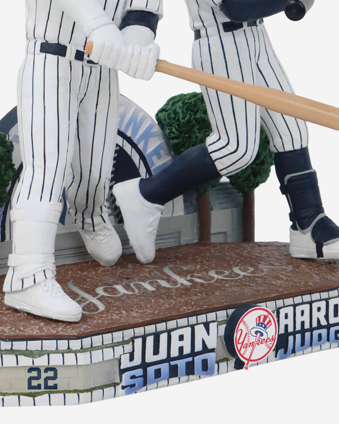 Aaron Judge & Juan Soto New York Yankees Bobblemate Dual Bobblehead FOCO - FOCO.com