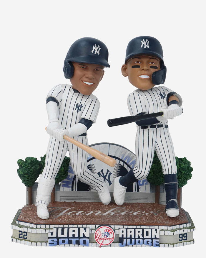 Aaron Judge & Juan Soto New York Yankees Bobblemate Dual Bobblehead FOCO - FOCO.com
