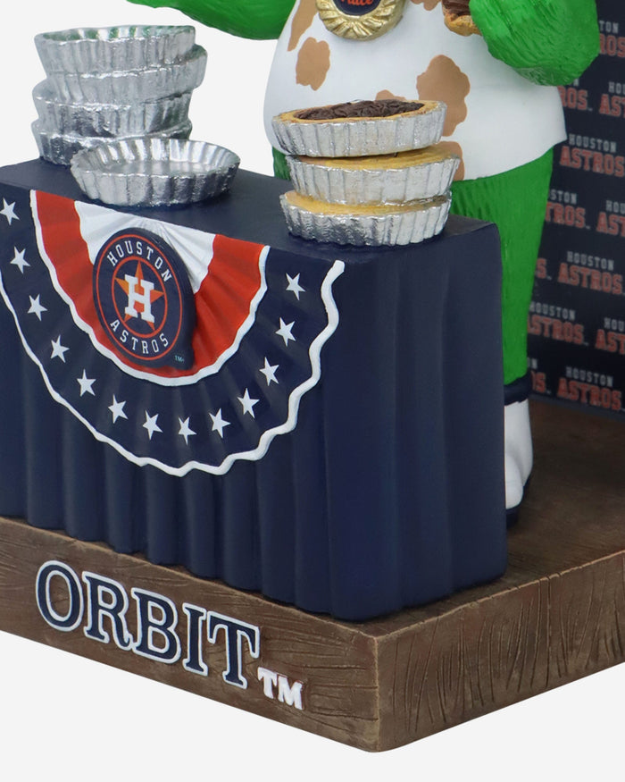 Orbit Houston Astros Pie Eating Contest Mascot Bobblehead FOCO - FOCO.com