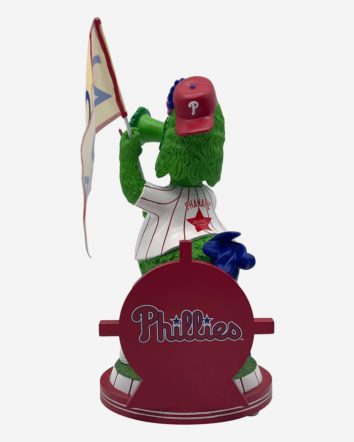 Phillie Phanatic Philadelphia Phillies 2024 Red October Flag Mascot Bobblehead FOCO - FOCO.com