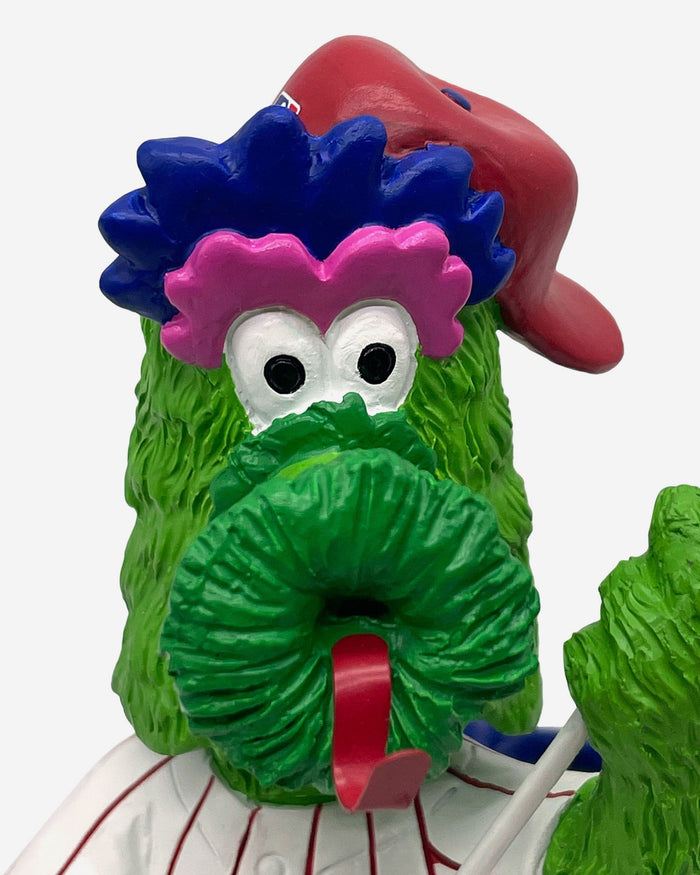 Phillie Phanatic Philadelphia Phillies 2024 Red October Flag Mascot Bobblehead FOCO - FOCO.com