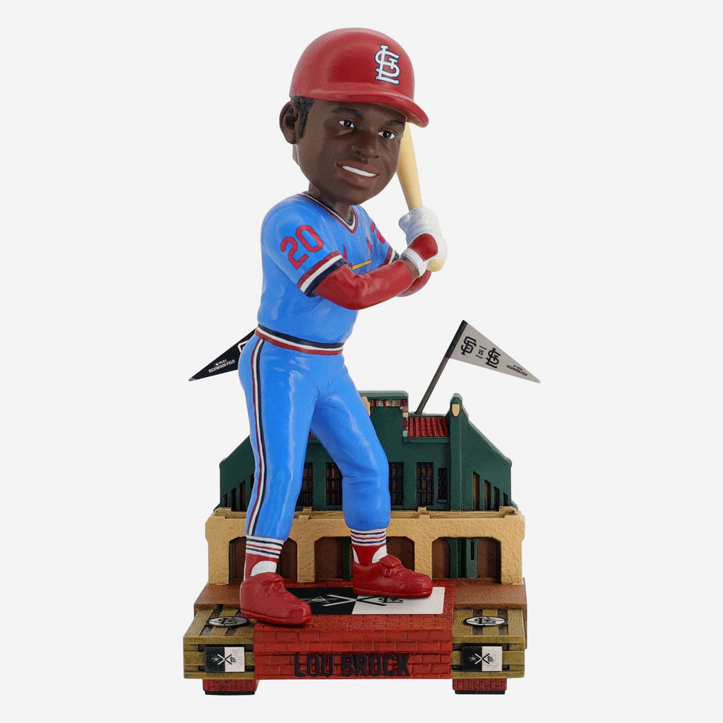 Lou Brock St Louis Cardinals 2024 Rickwood Field Game Legend Bobblehead FOCO - FOCO.com