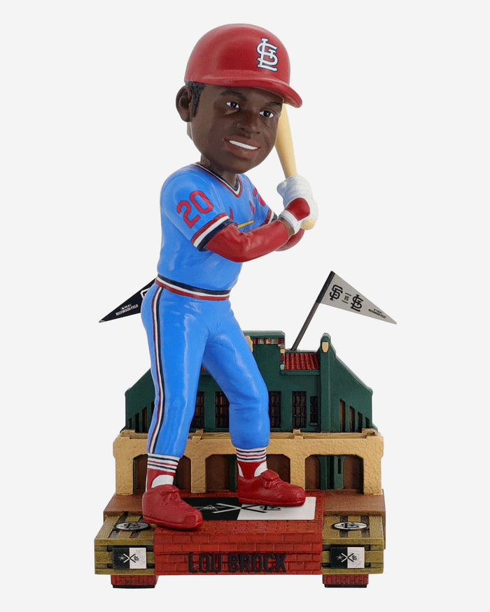 Lou Brock St Louis Cardinals 2024 Rickwood Field Game Legend Bobblehead FOCO - FOCO.com