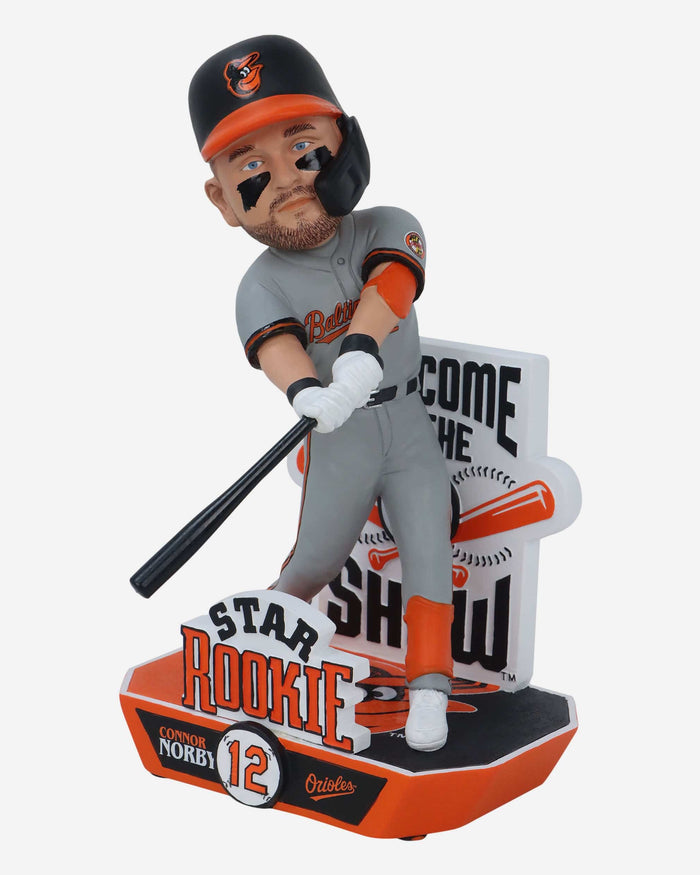 Connor Norby Baltimore Orioles Star Rookie Bobblehead FOCO - FOCO.com