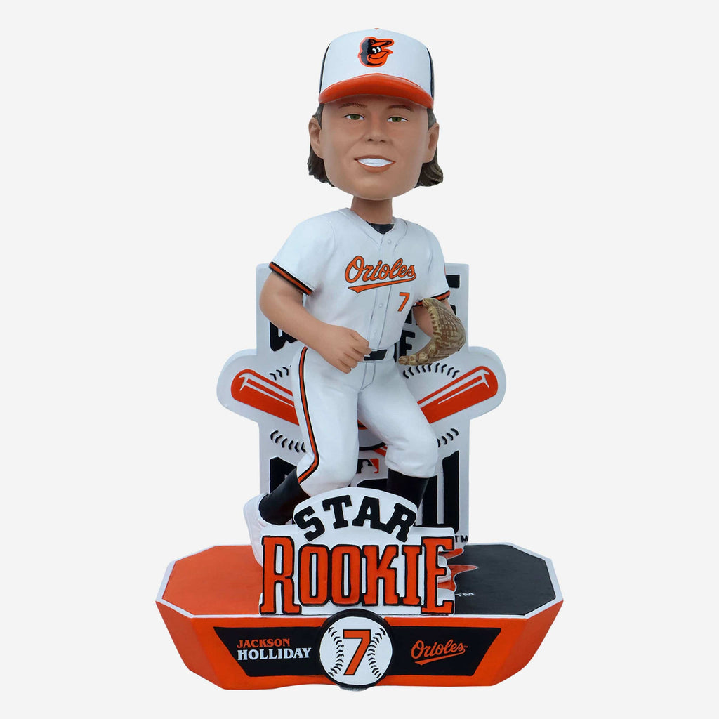 Jackson Holliday Baltimore Orioles Star Rookie Bobblehead FOCO - FOCO.com