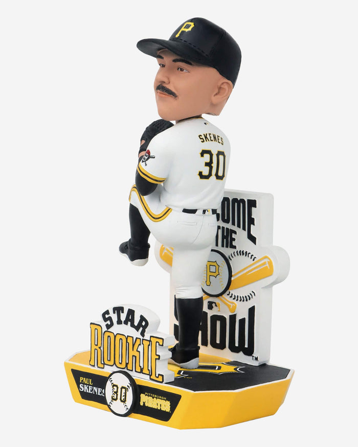 Paul Skenes Pittsburgh Pirates Star Rookie Bobblehead FOCO - FOCO.com