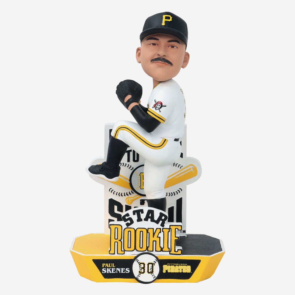 Paul Skenes Pittsburgh Pirates Star Rookie Bobblehead FOCO - FOCO.com