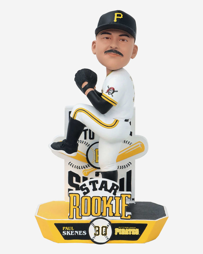 Paul Skenes Pittsburgh Pirates Star Rookie Bobblehead FOCO - FOCO.com