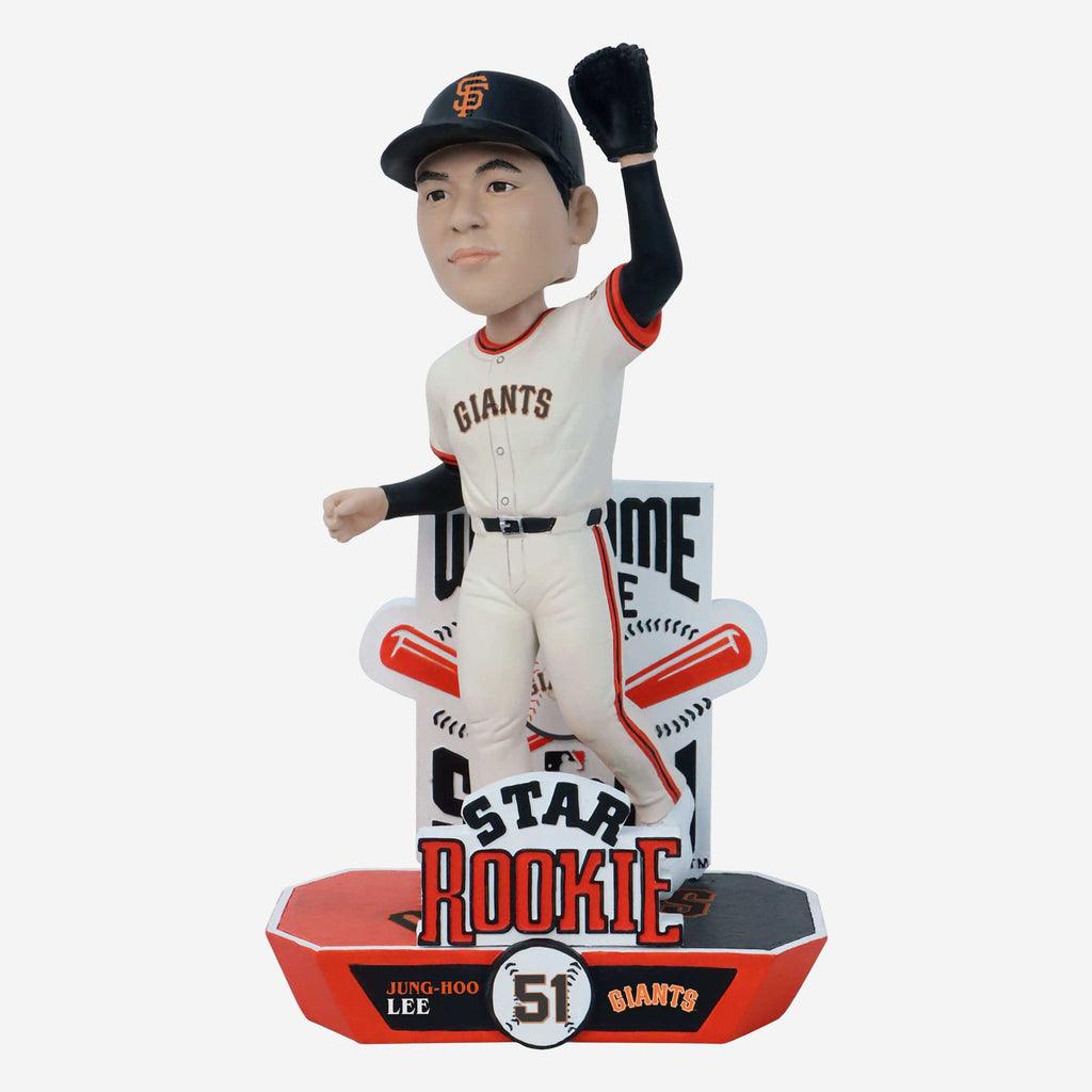 Jung Hoo Lee San Francisco Giants Star Rookie Bobblehead FOCO - FOCO.com