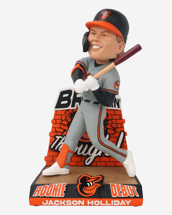 Jackson Holliday Baltimore Orioles Rookie Debut Bobblehead FOCO - FOCO.com