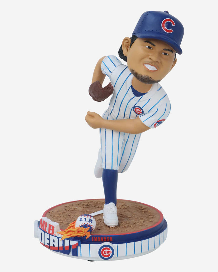 Shota Imanaga Chicago Cubs Major League Debut Bobblehead FOCO - FOCO.com