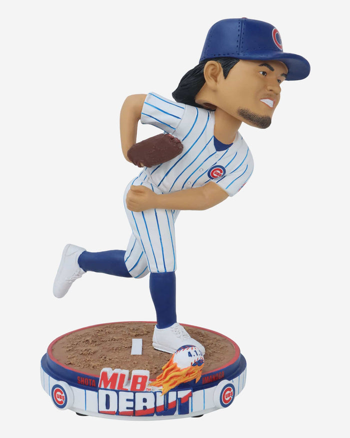 Shota Imanaga Chicago Cubs Major League Debut Bobblehead FOCO - FOCO.com