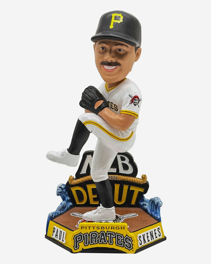 Paul Skenes Pittsburgh Pirates Major League Debut Bobblehead FOCO - FOCO.com