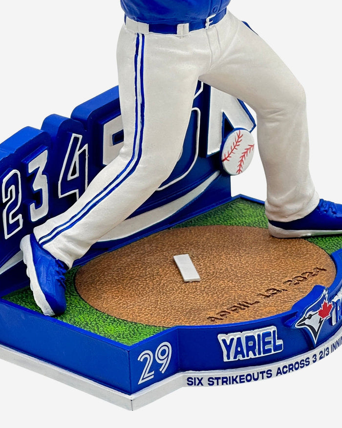 Yariel Rodriguez Toronto Blue Jays Rookie Debut Bobblehead FOCO - FOCO.com