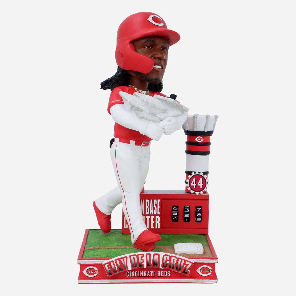 Elly De La Cruz Cincinnati Reds Stolen Base Counter Bobblehead FOCO - FOCO.com