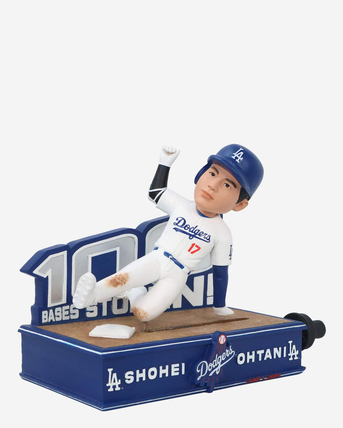 Shohei Ohtani Los Angeles Dodgers 100 Stolen Base Slider Bobblehead FOCO - FOCO.com