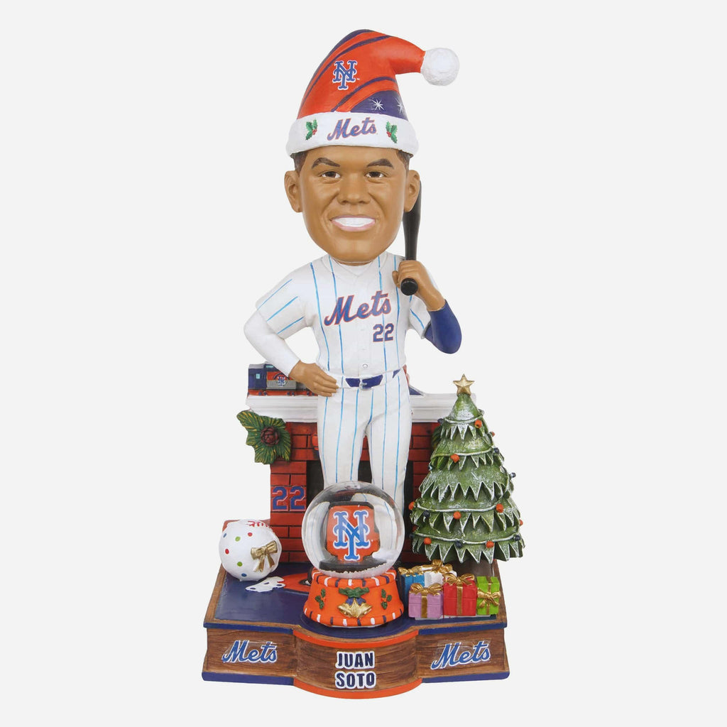Juan Soto New York Mets Snow Globe Bobblehead FOCO - FOCO.com