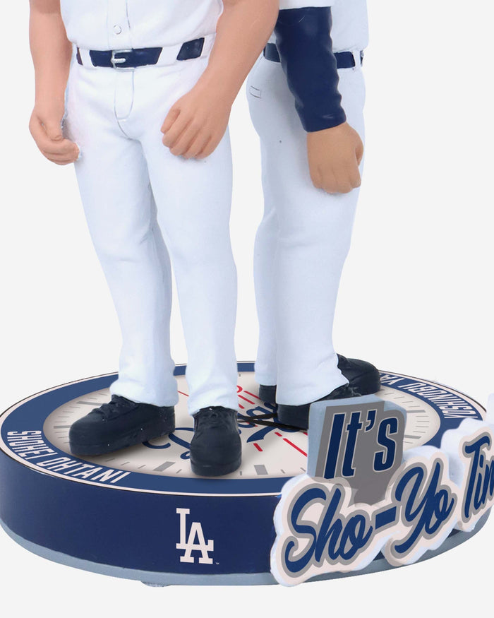 Shohei Ohtani & Yoshinobu Yamamoto Los Angeles Dodgers It's Sho-Yo Time Dual Bobblehead FOCO - FOCO.com