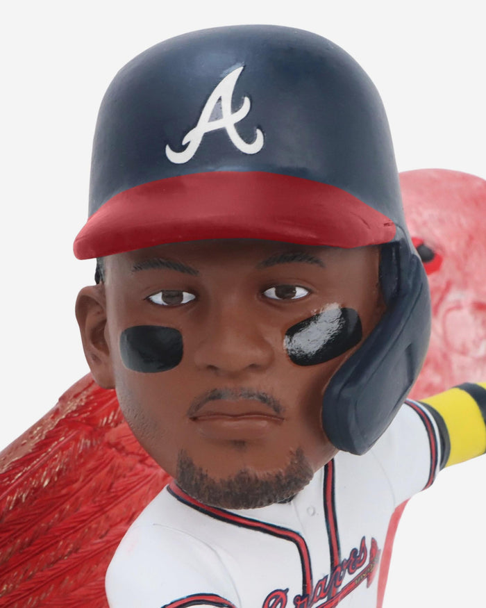 Ronald Acuna Jr Atlanta Braves Hawk Spirit Animal Bobblehead FOCO - FOCO.com