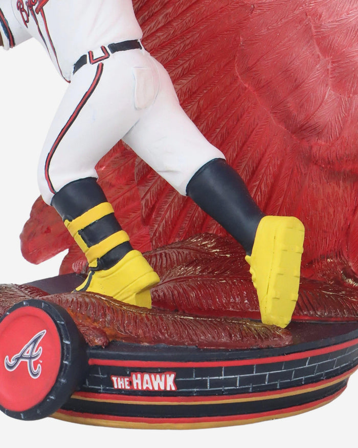 Ronald Acuna Jr Atlanta Braves Hawk Spirit Animal Bobblehead FOCO - FOCO.com