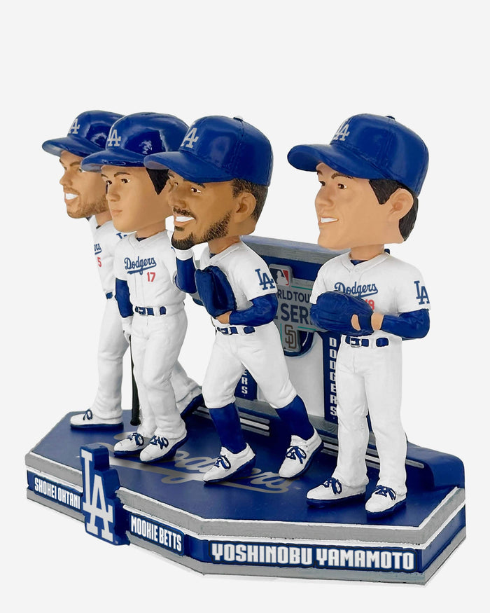 Los Angeles Dodgers 2024 Seoul Series Mini Bobblehead Scene FOCO - FOCO.com