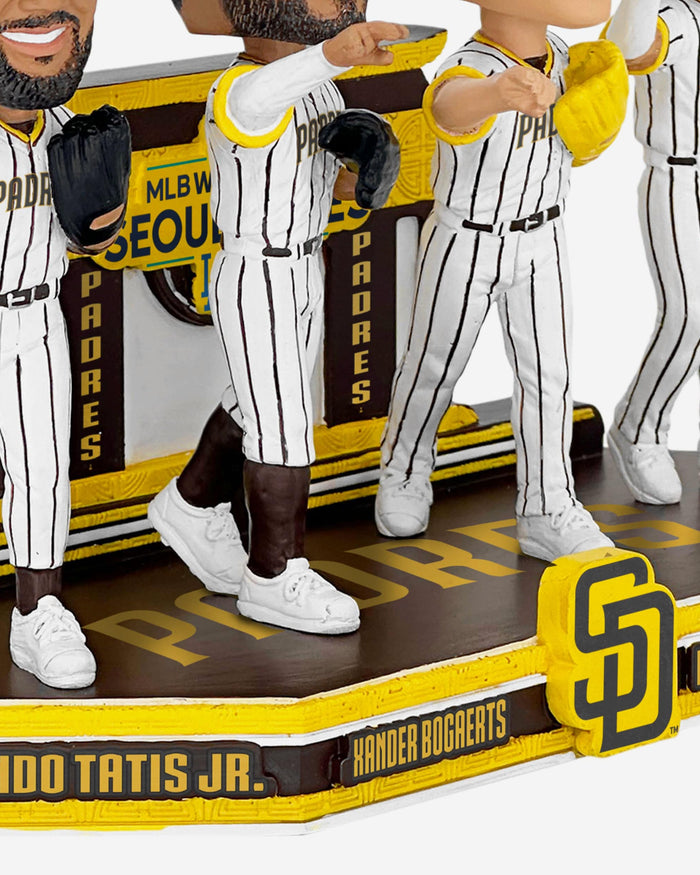 San Diego Padres 2024 Seoul Series Mini Bobblehead Scene FOCO - FOCO.com