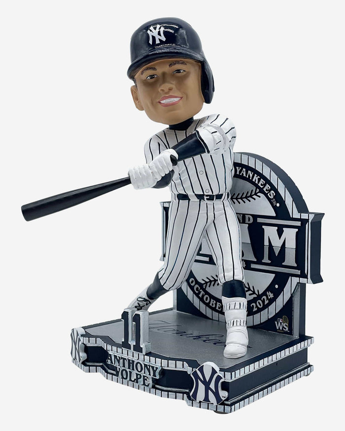 Anthony Volpe New York Yankees 2024 World Series Game 4 Grand Slam Gamebreaker Bobblehead FOCO - FOCO.com