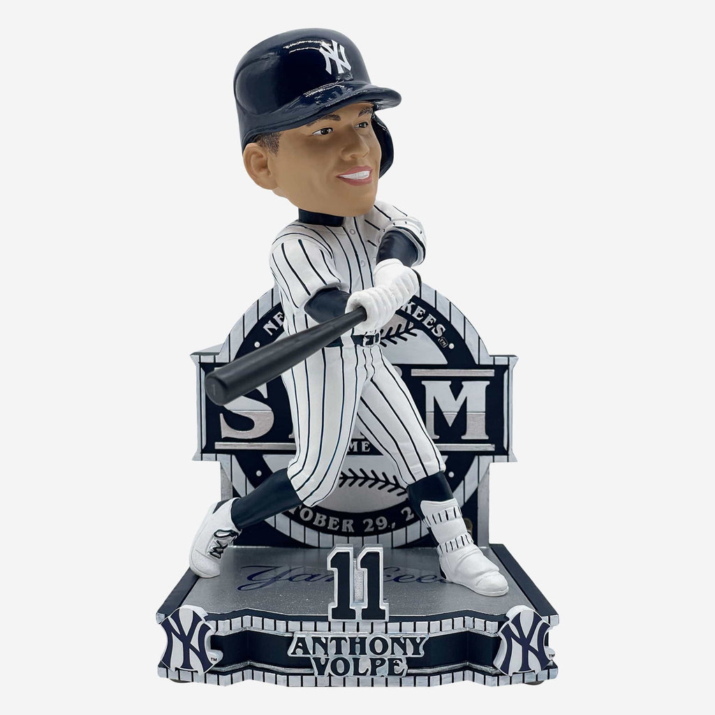 Anthony Volpe New York Yankees 2024 World Series Game 4 Grand Slam Gamebreaker Bobblehead FOCO - FOCO.com