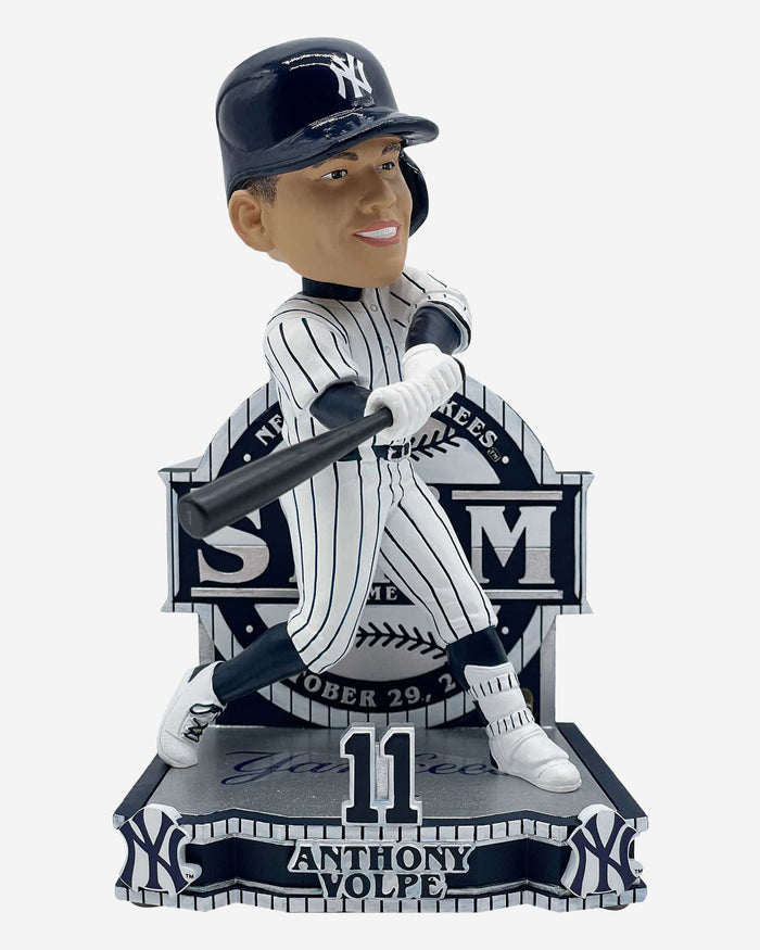 Anthony Volpe New York Yankees 2024 World Series Game 4 Grand Slam Gamebreaker Bobblehead FOCO - FOCO.com