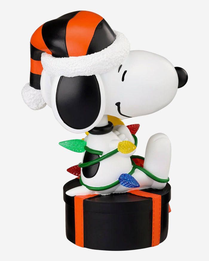 Baltimore Orioles Snoopy & Woodstock Peanuts Christmas Light Up Bobblehead FOCO - FOCO.com