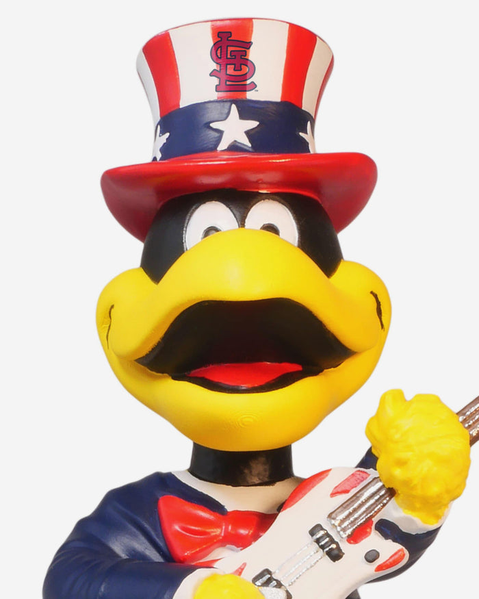 Fredbird St Louis Cardinals America's 250th Anniversary Star Spangled Banner Sound Chip Mascot Bobblehead FOCO - FOCO.com