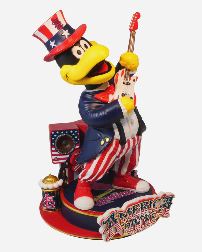 Fredbird St Louis Cardinals America's 250th Anniversary Star Spangled Banner Sound Chip Mascot Bobblehead FOCO - FOCO.com