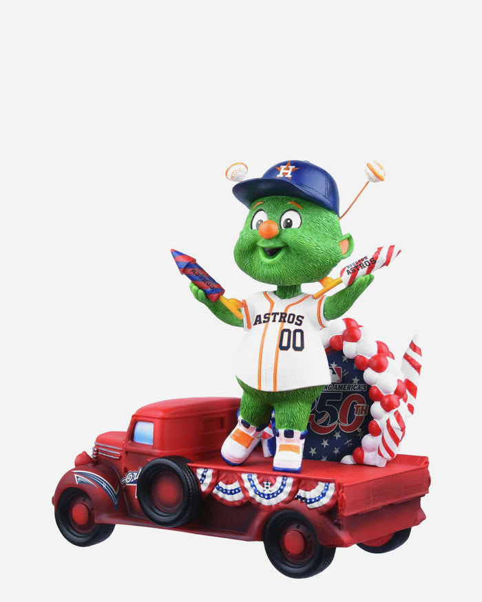 Orbit Houston Astros America's 250th Anniversary Parade Float Mascot Bobblehead FOCO - FOCO.com