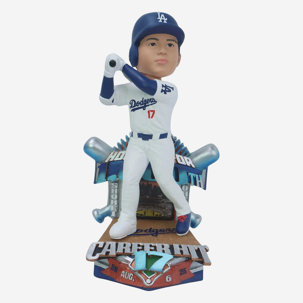Shohei Ohtani Los Angeles Dodgers 1,000th Career Hit Bobblehead FOCO - FOCO.com