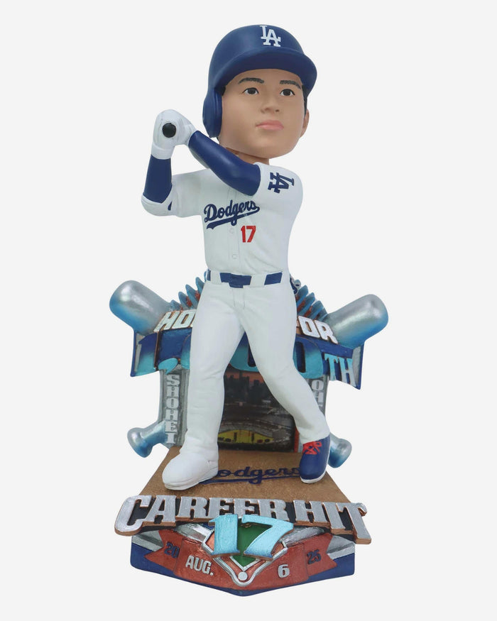 Shohei Ohtani Los Angeles Dodgers 1,000th Career Hit Bobblehead FOCO - FOCO.com