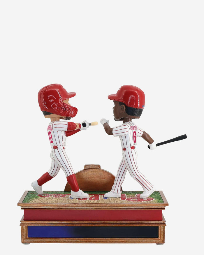 Kyle Schwarber and Ryan Howard Philadelphia Phillies 50 Home Run Club Mini Scene Bobblehead FOCO - FOCO.com