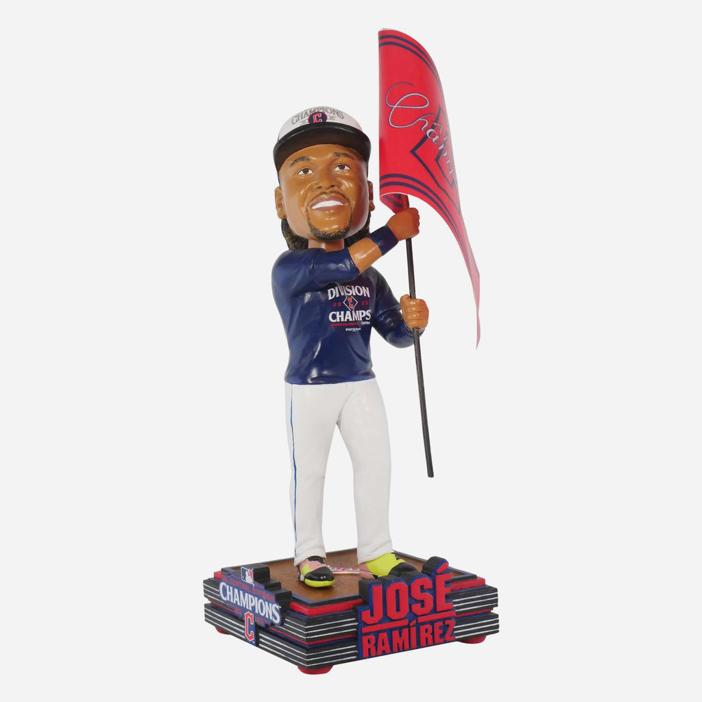 Jose Ramirez Cleveland Guardians 2025 AL Central Division Champions Bobblehead FOCO - FOCO.com