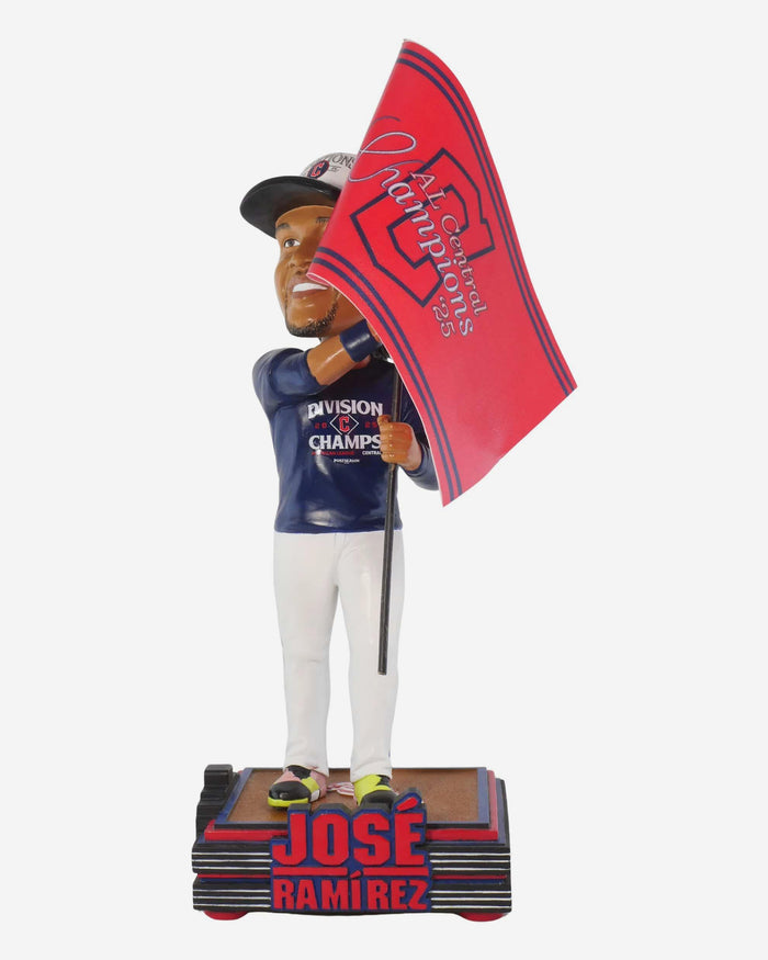 Jose Ramirez Cleveland Guardians 2025 AL Central Division Champions Bobblehead FOCO - FOCO.com