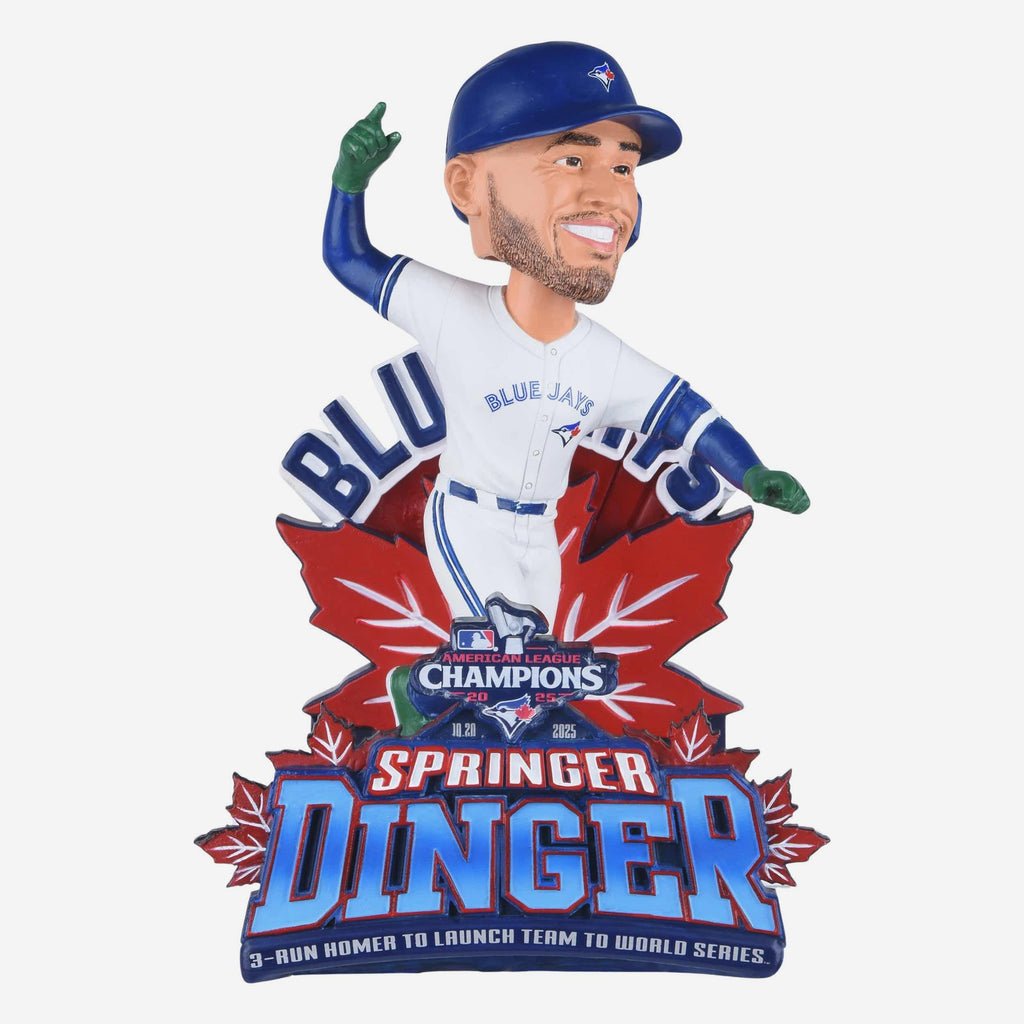 George Springer Toronto Blue Jays 2025 ALCS Game Winning Home Run Bobblehead FOCO - FOCO.com