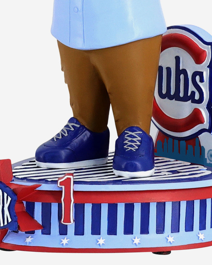 Clark Chicago Cubs Alternate Uniform Mascot Bobblehead FOCO - FOCO.com
