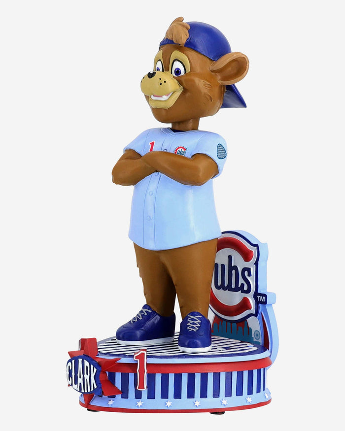Clark Chicago Cubs Alternate Uniform Mascot Bobblehead FOCO - FOCO.com