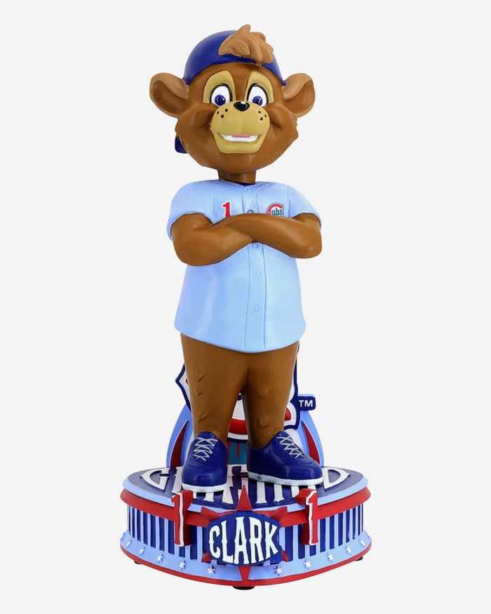 Clark Chicago Cubs Alternate Uniform Mascot Bobblehead FOCO - FOCO.com