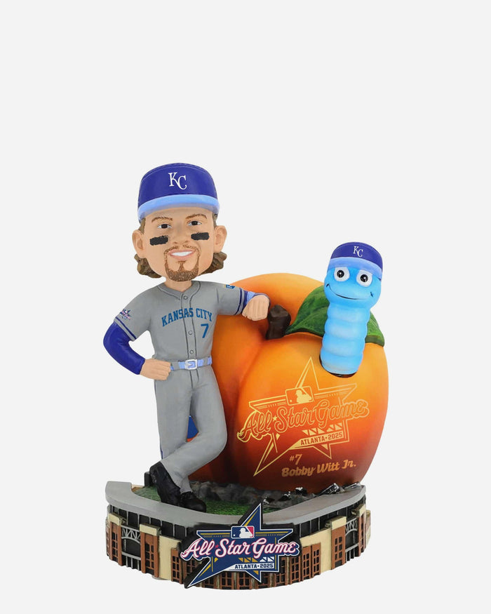 Bobby Witt Jr Kansas City Royals 2025 MLB All-Star Peach Dual Bobblehead FOCO - FOCO.com