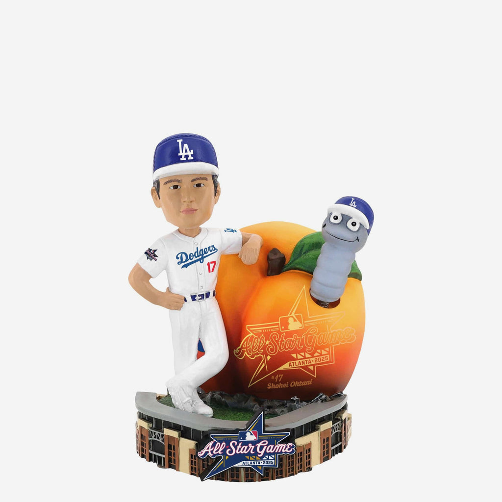 Shohei Ohtani Los Angeles Dodgers 2025 MLB All-Star Peach Dual Bobblehead FOCO - FOCO.com