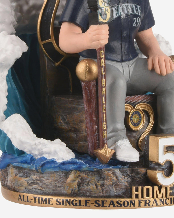 Cal Raleigh Seattle Mariners All Time Single-Season Home Run Record Bobblehead FOCO - FOCO.com