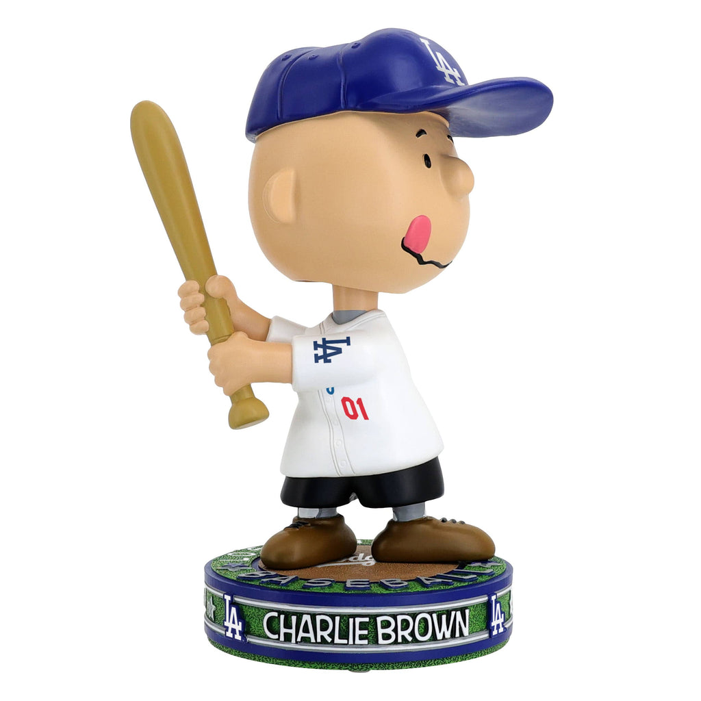 Los Angeles Dodgers Charlie Brown Peanuts Batting Bighead Bobblehead